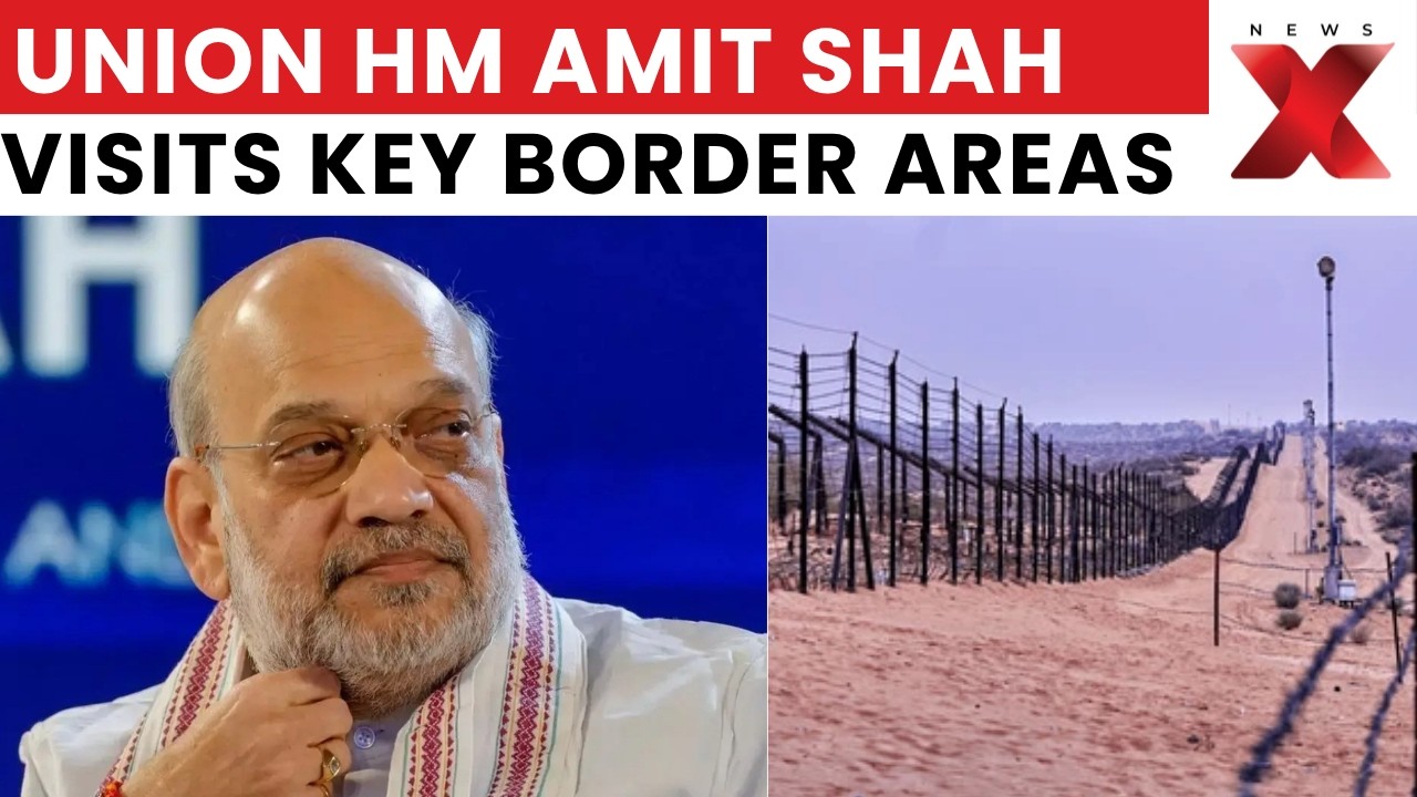 Amit Shah to Visit Key Border Areas Across India, Security Review Meetings Planned | NewsX