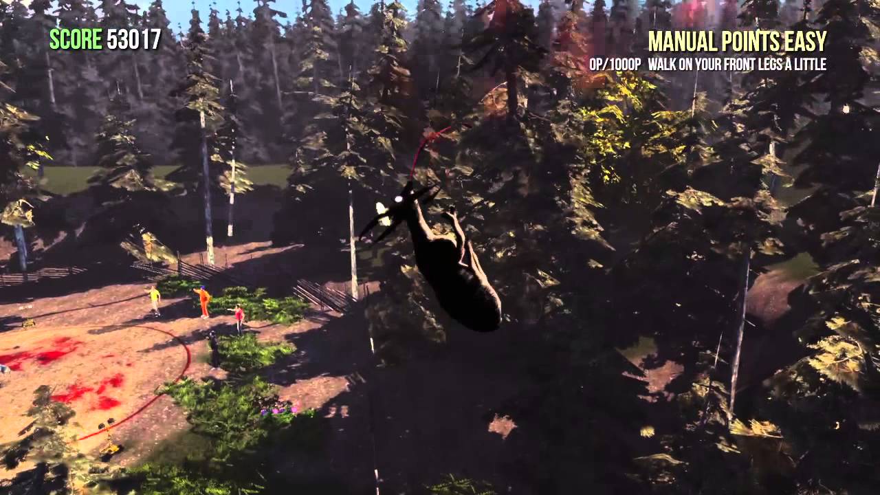 Goat Simulator how to fly?