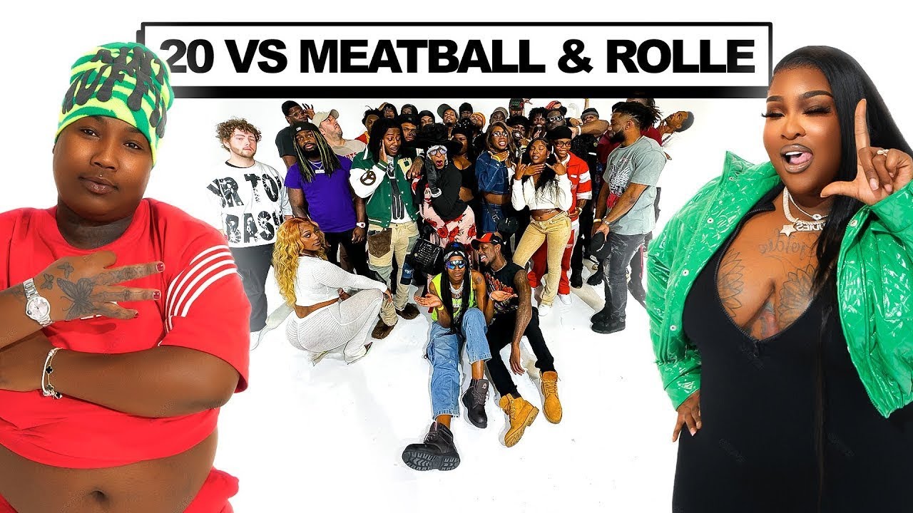 20 GUYS VS 2 REALITY STARS: MEATBALL & ROLLIE