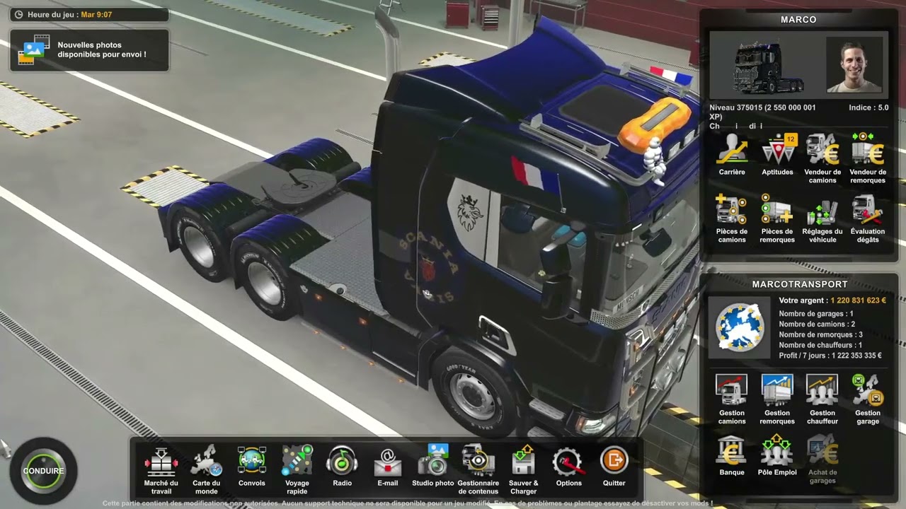 [Tuto FR] - Comment changer le GPS de navigation par d&eacute;faut par Waze ETS 2 ?