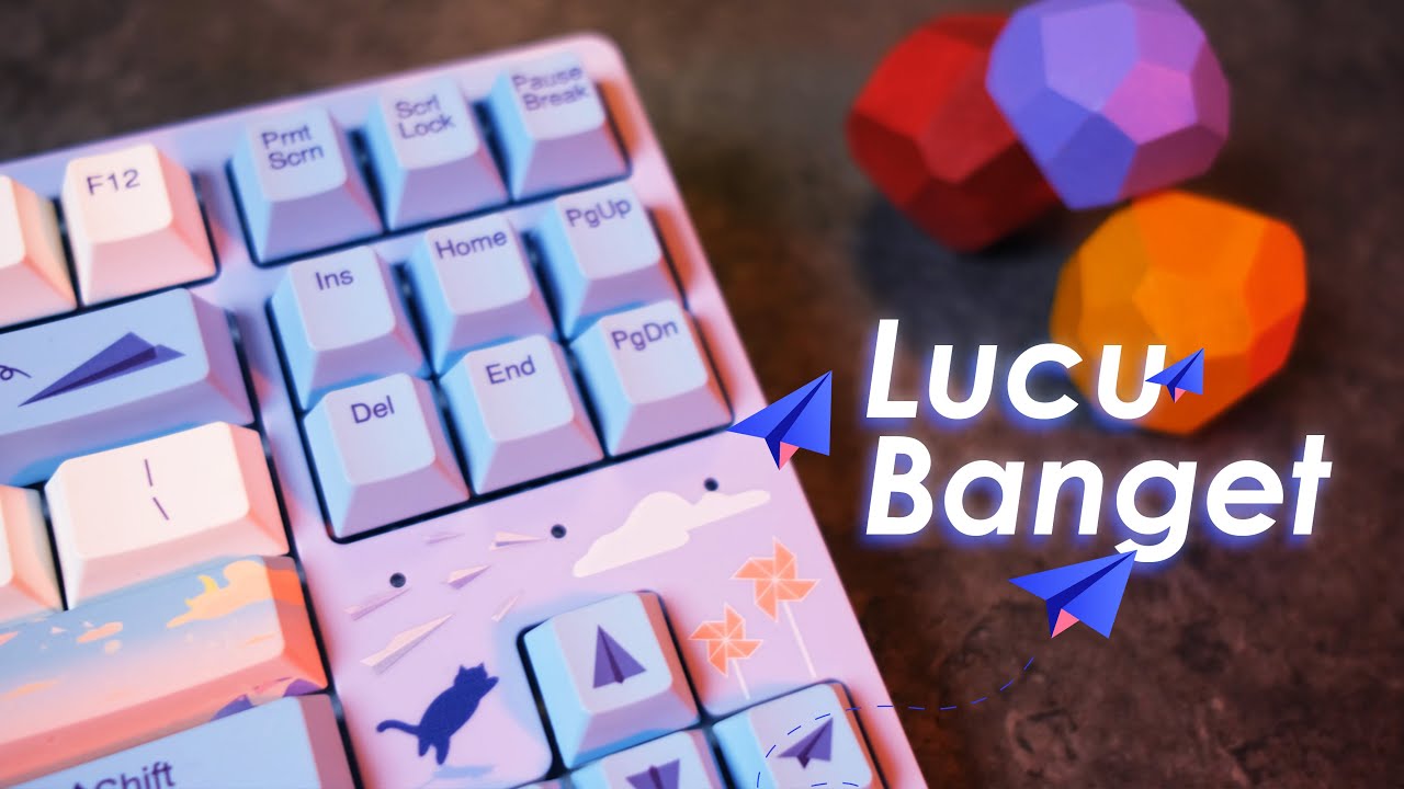 1JT Buat Keyboard Gaming Lucu? Auto beli? | Dareu A87 Childhood