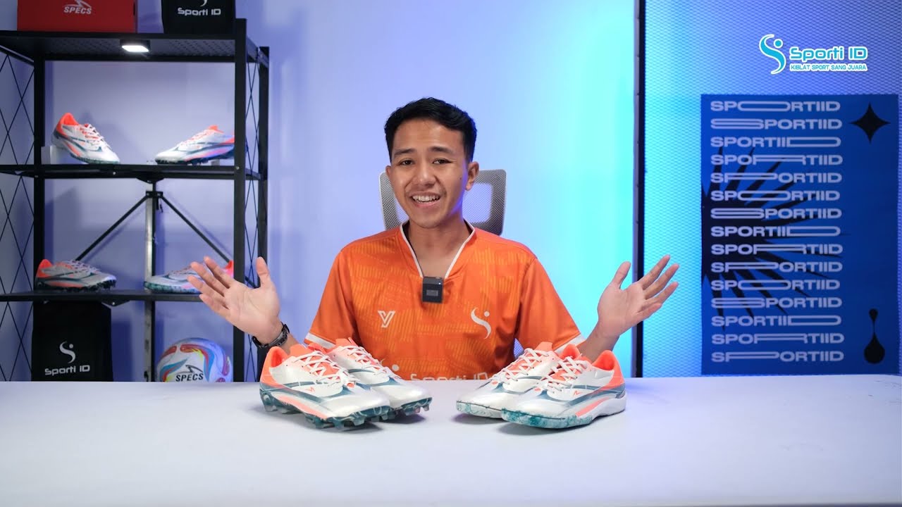 SEPATU PALING TANGGUH DARI SPECS?? REVIEW SEPATU BOLA & FUTSAL SPECS GALACTICA MORPH!