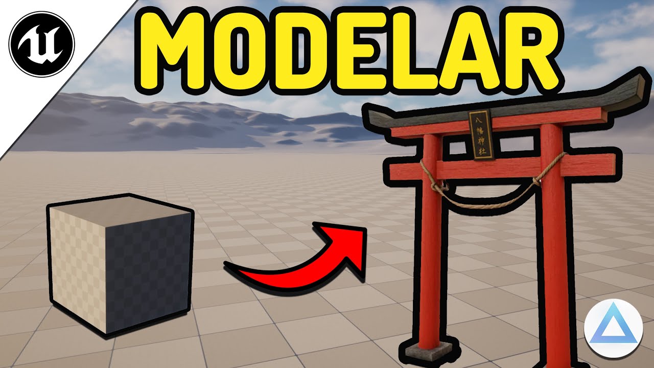 MODELADO en UNREAL ENGINE 5 🎮🎨 | Aprende a crear TUS PROPIOS MODELOS 3D