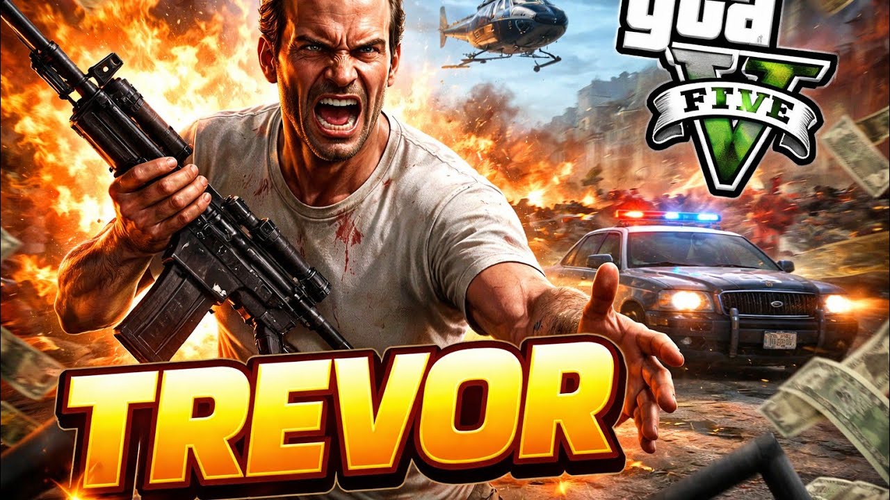 Grand Theft Auto V Intense storyline moments.