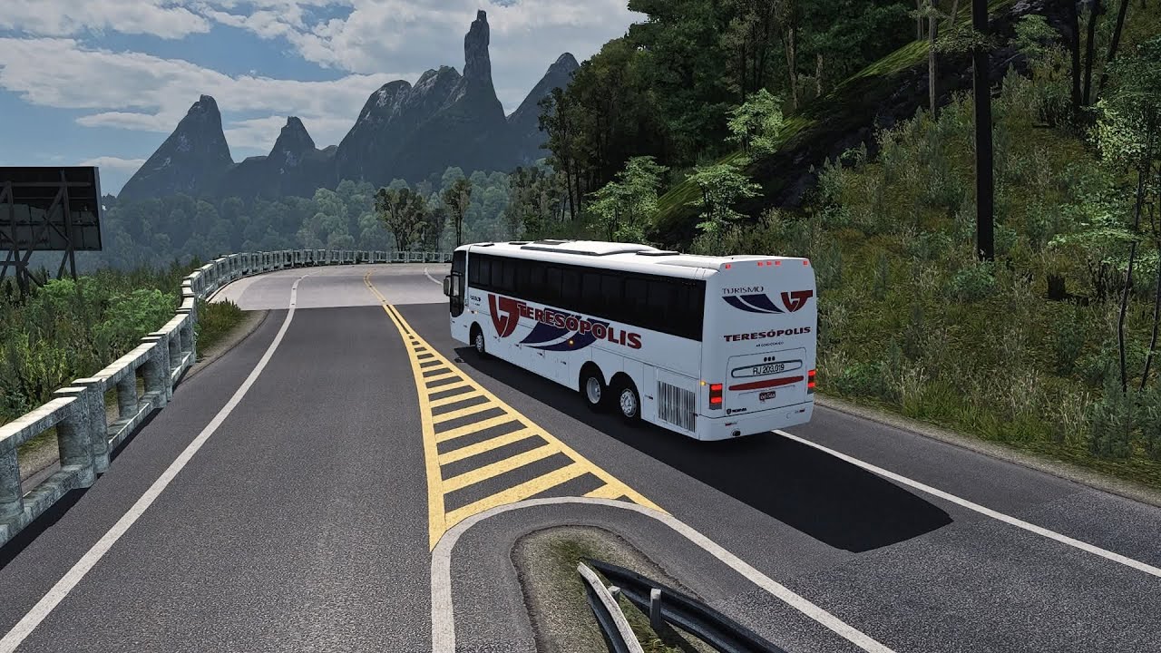 MAPA RBR !  TERESÓPLIS X NITEROI !  JUMBUSS 360 99 !  SCANIA K124 !
