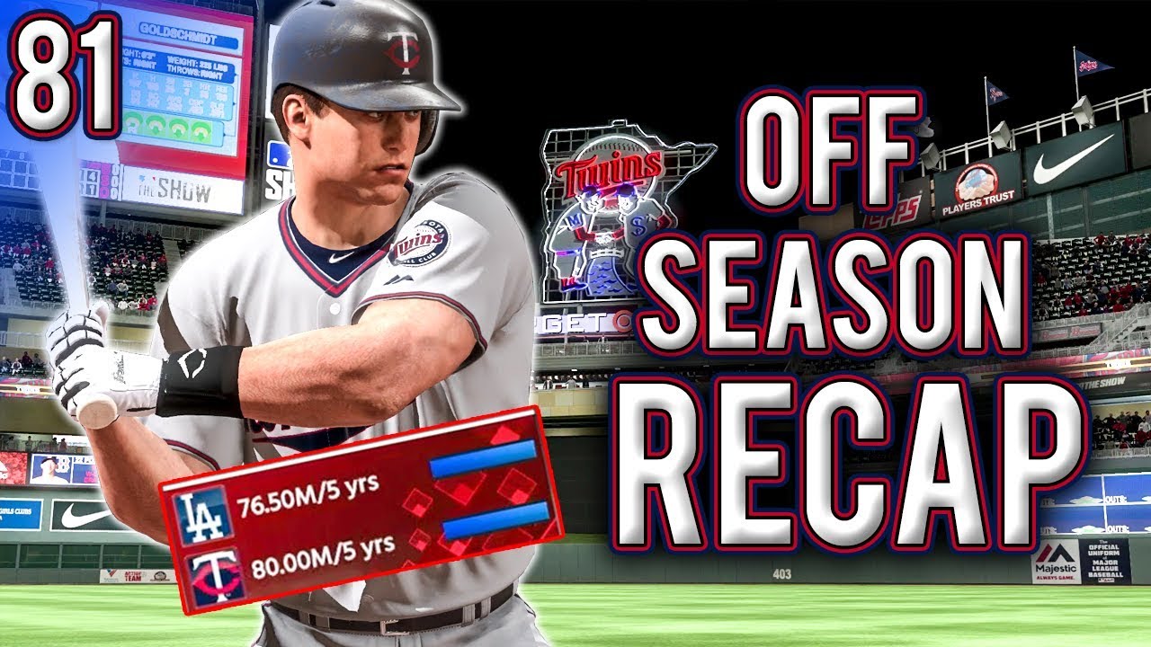 Offseason Recap & Final Roster Preview - MLB The Show 18 Franchise | Ep.81