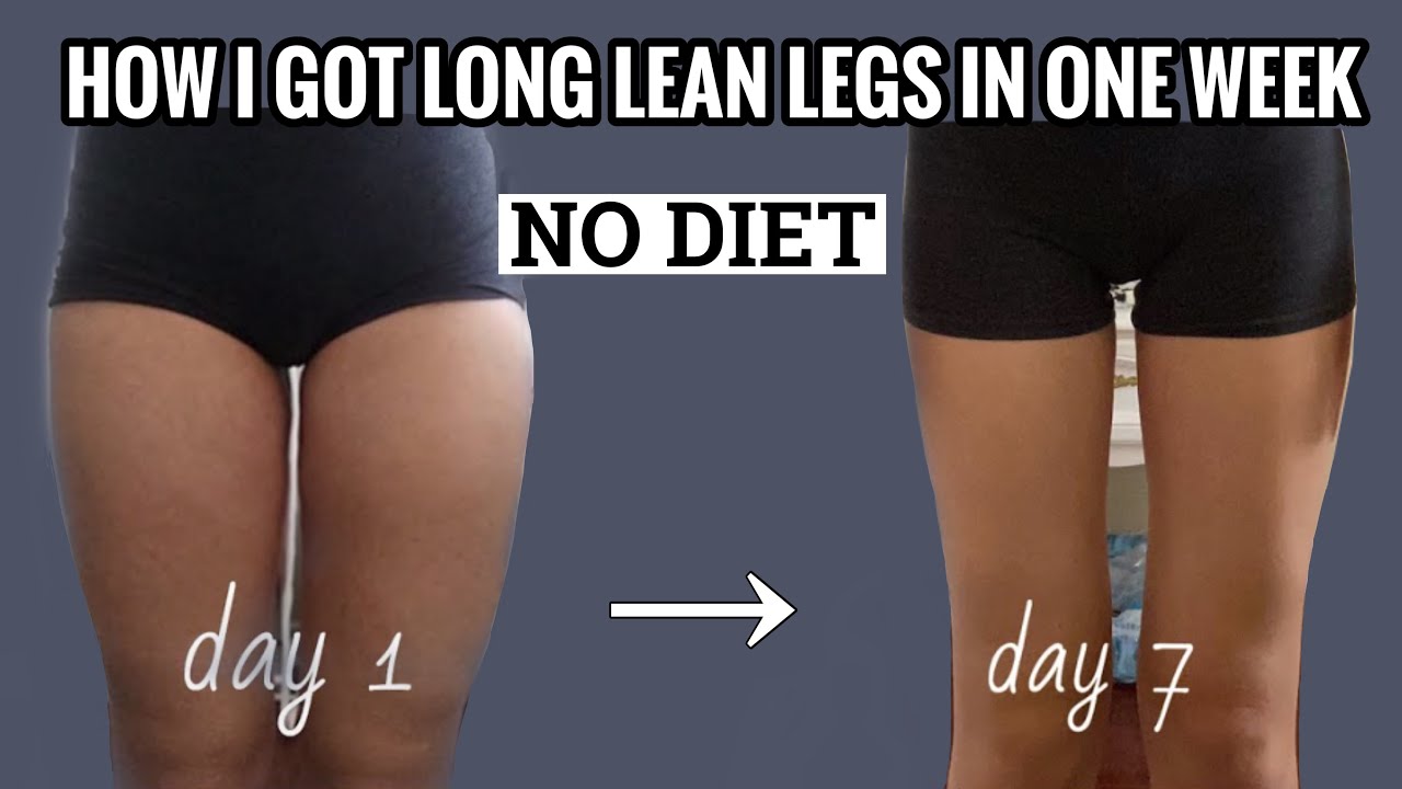 I Tried Emi Wong Slim Leg Workouts For A Week With NO DIET- How I got LONG LEAN LEGS in one week!!