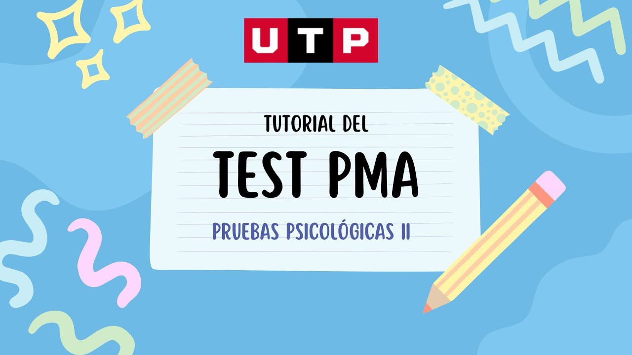 TUTORIAL DEL TEST DE INTELIGENCIA DEL PMA DE THURSTONE (Grupo 5)