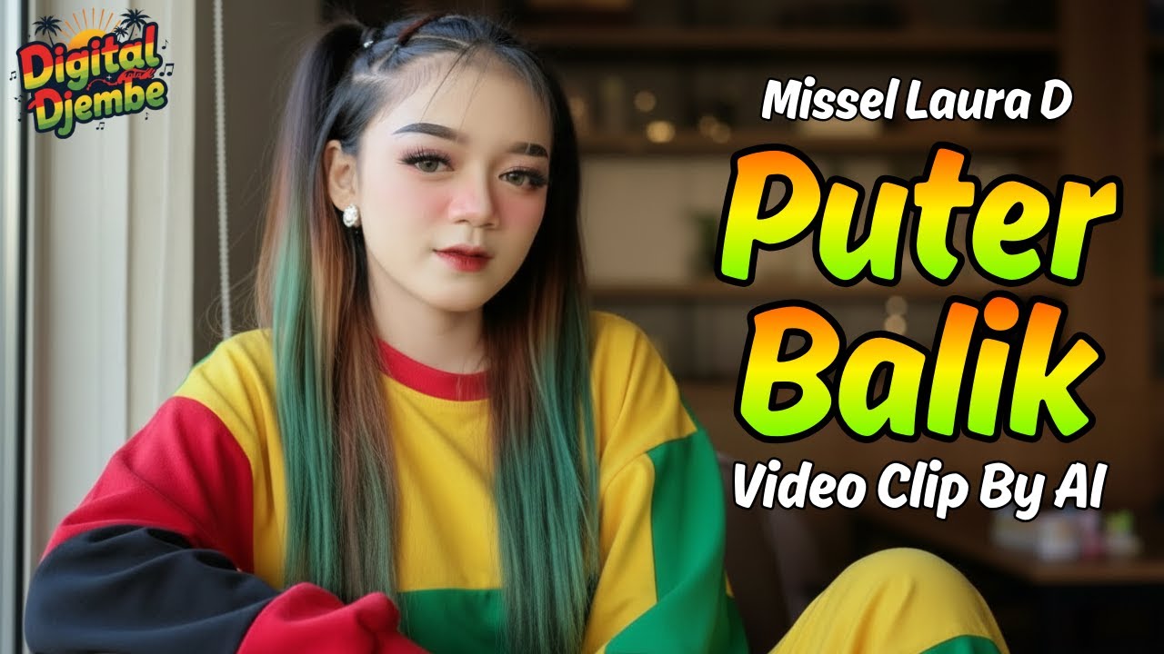 Puter Balik - Misel Laura D (Video Clip Ai - Tarling Cover Reggae SKA ) Viral Tiktok