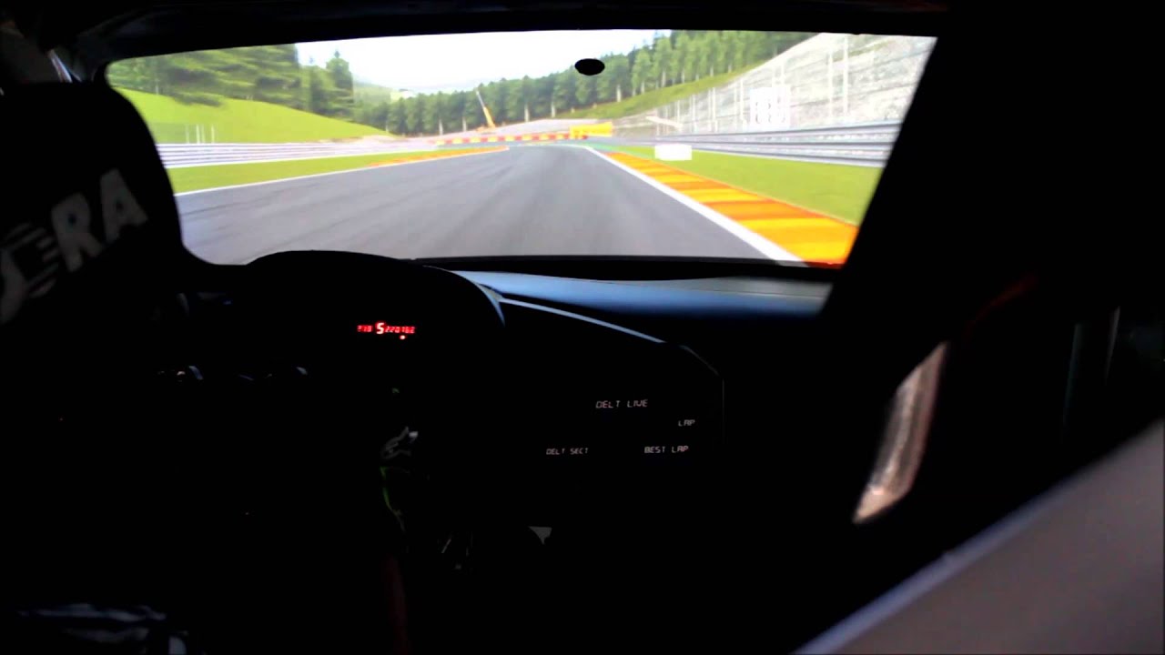 Onboard Spa Audi R8 GT3