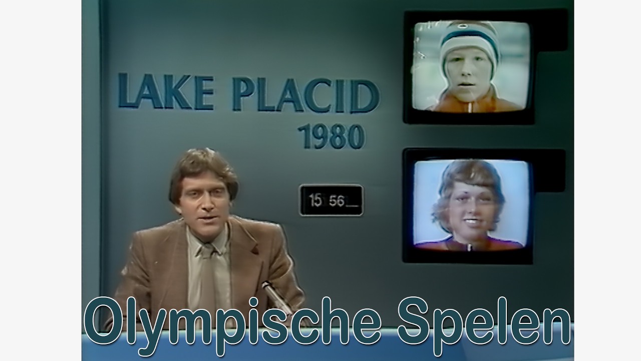 Schaatsen 1500 meter Lake Placid OS - 14 februari 1980 (4K)