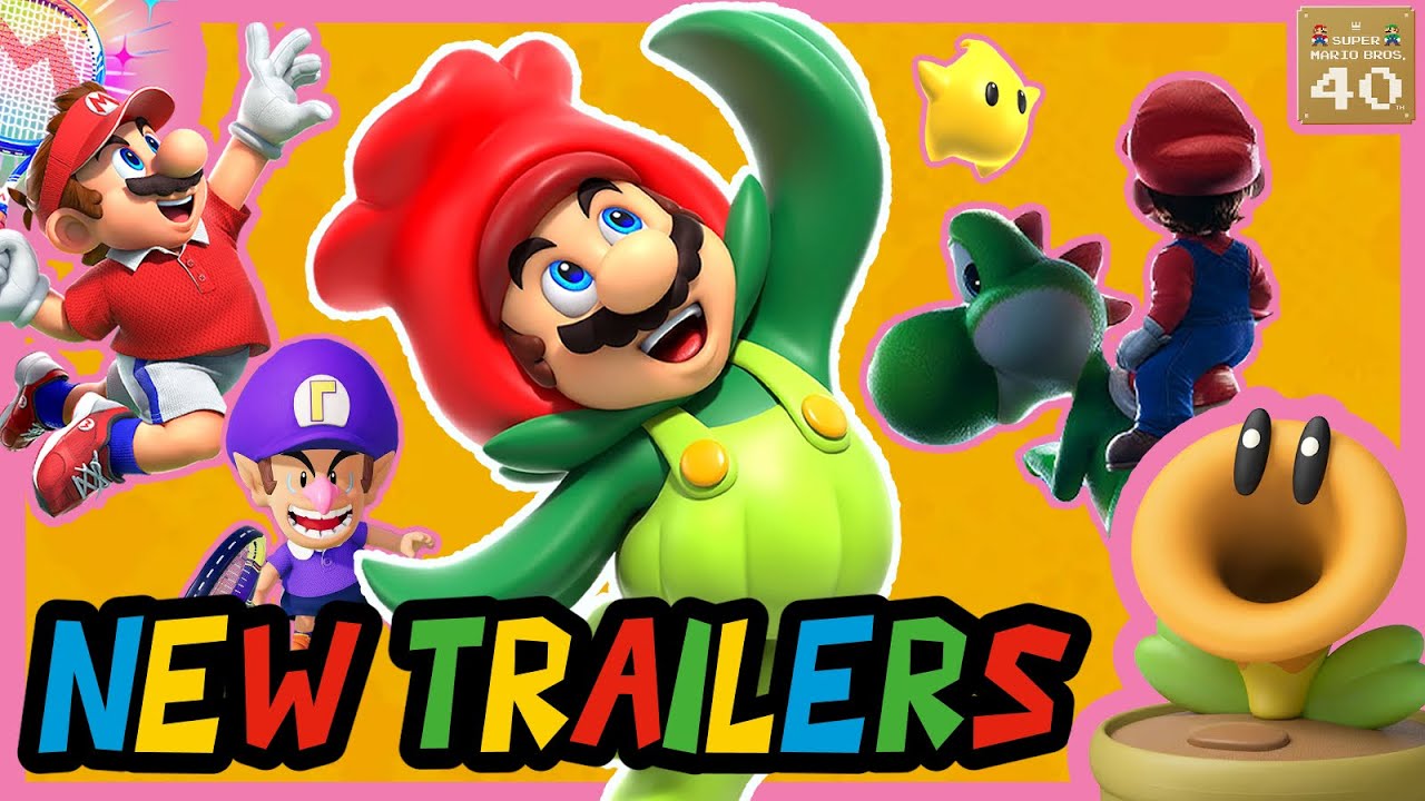 New Trailers for Mario! - 40th Anniversary News