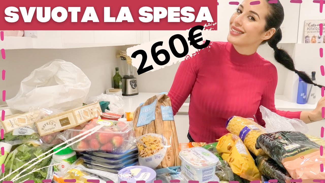 SVUOTA LO SPESA SANA PER LA FAMILY | La spesa alle Canarie☀️