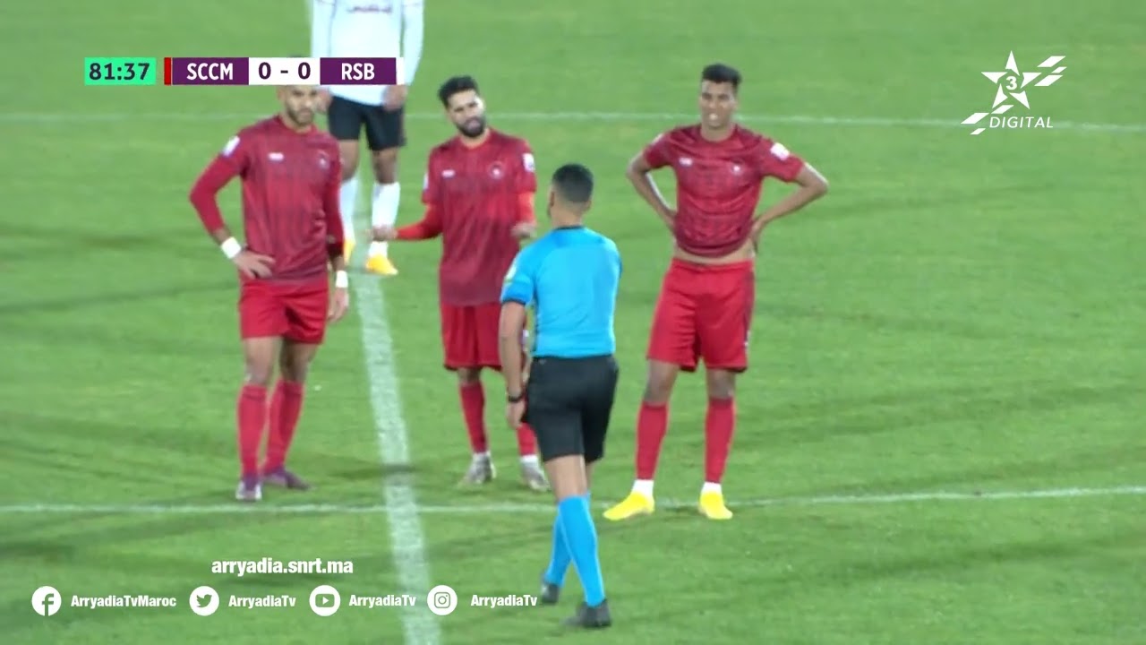 شباب المحمدية 0-1 نهضة بركان هدف #إسوفو_دايوا من نقطة الجزاء في الدقيقة 84