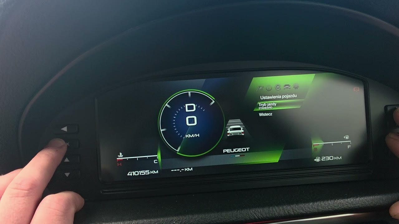 12.3" Linux Digital android auto peugeot 407