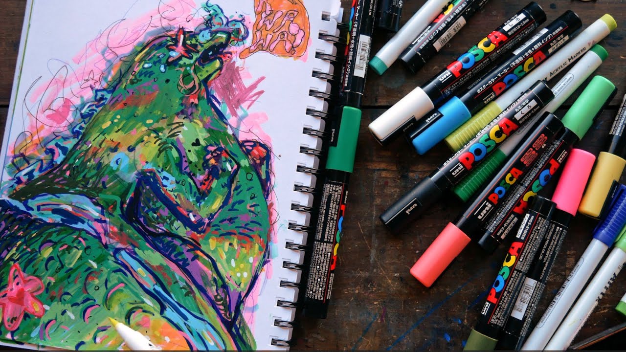 Godzilla is tired of this nonsense. Sketchbook Iluustration
