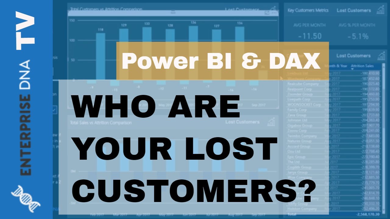 Who Are The Lost Customers - Advanced Analytics With Power BI & DAX