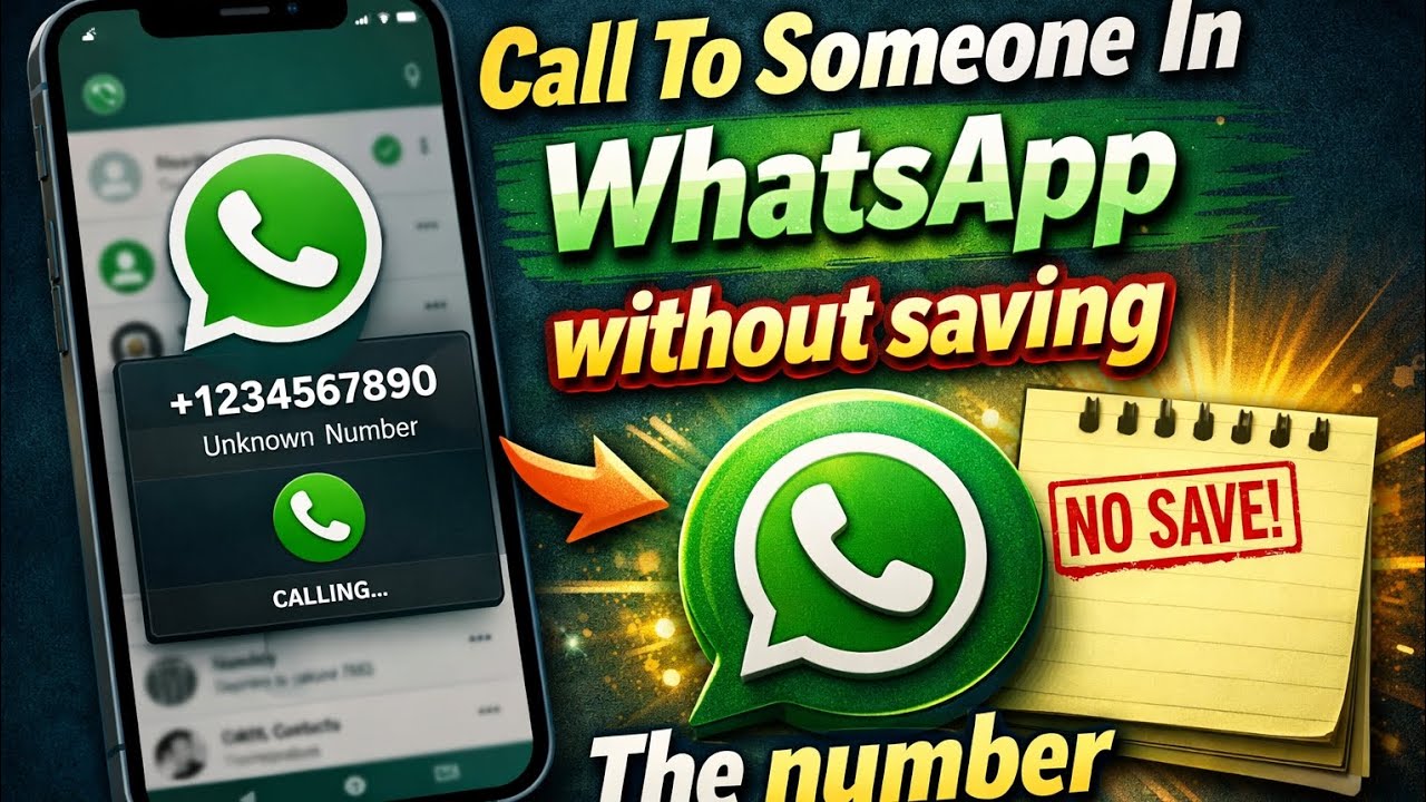 Call on WhatsApp Without Saving Number 😱 | Call on WhatsApp Without Saving Number 