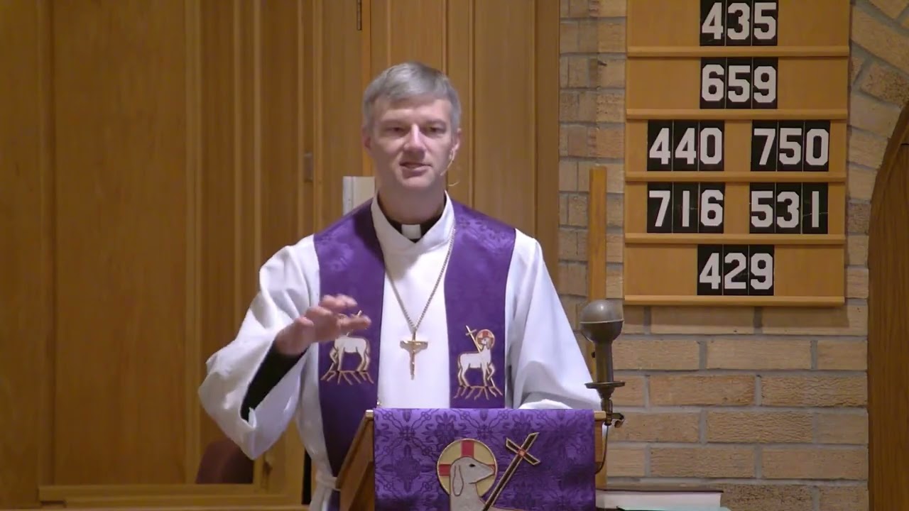 Sunday, March 8, 2026 -- Sermon for the Third Sunday in Lent