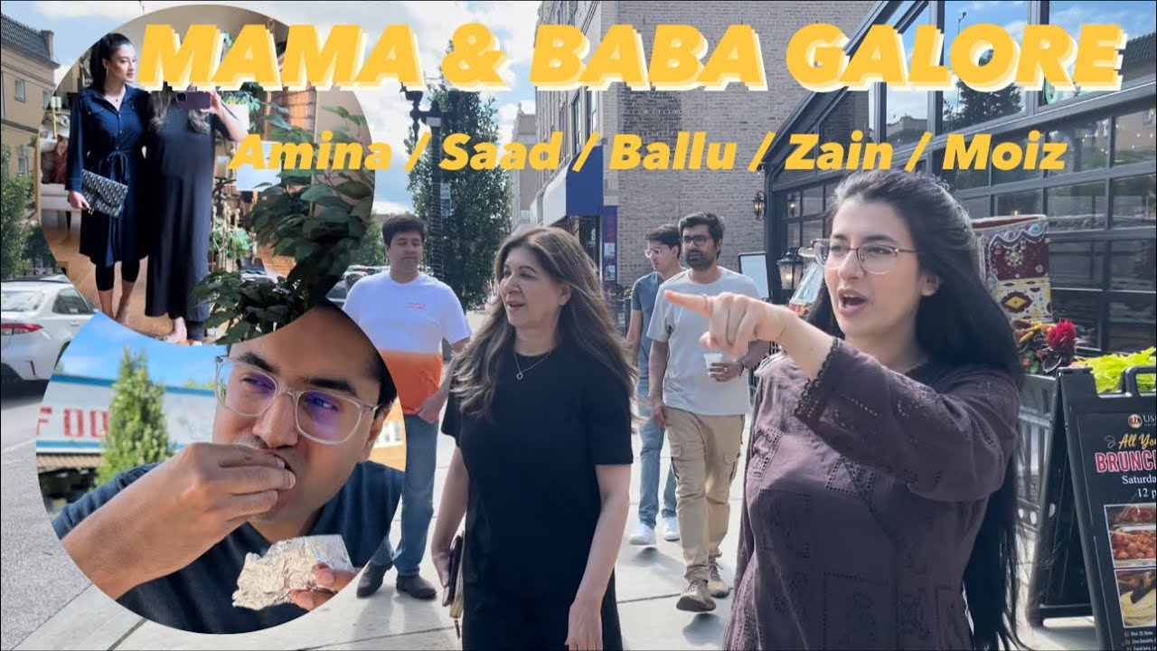 AT BRUNCH 🥳WITH ZAIN,BALLU,AMINA, SAAD,AND MOIZ 🍔🍕