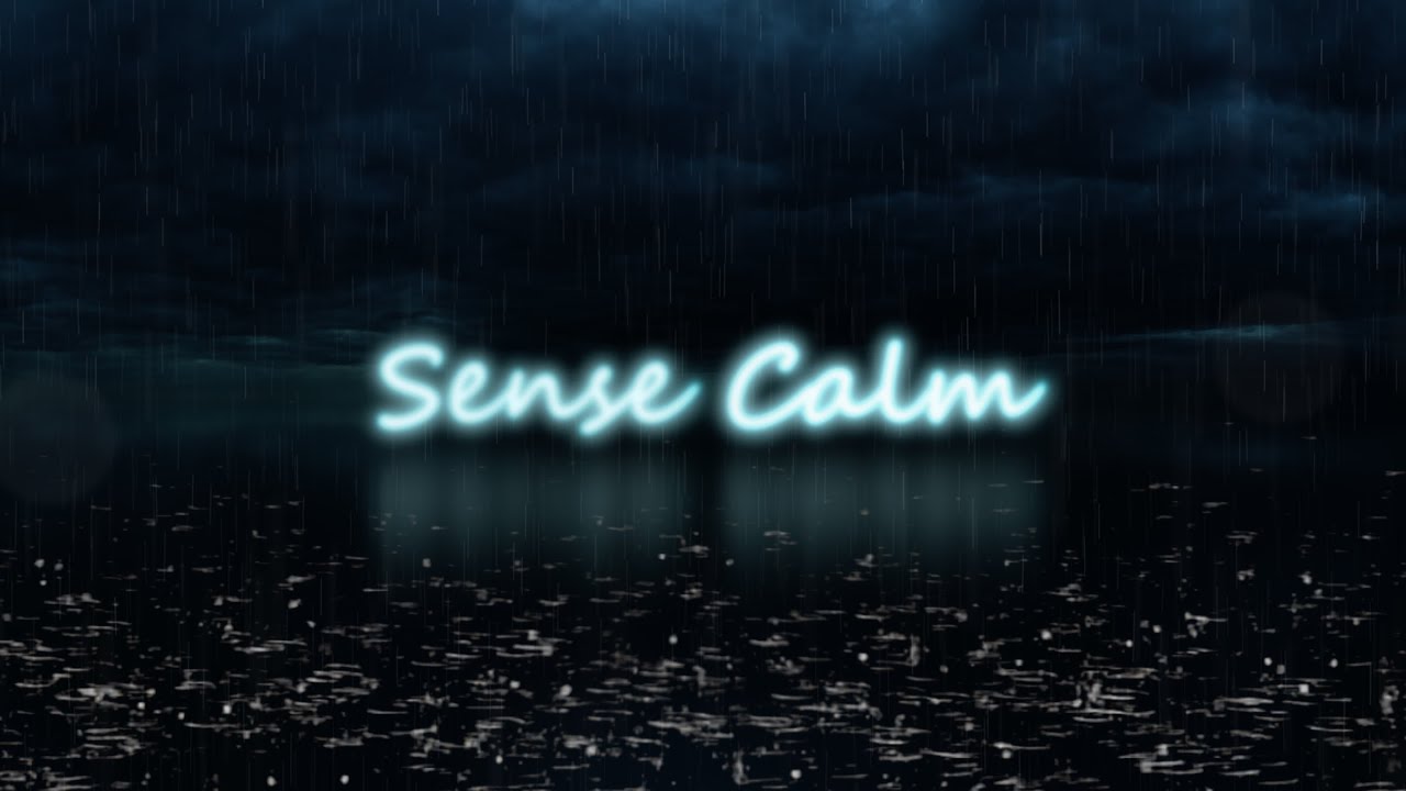 STOP! Overthinking | Relaxing Night RAIN - a Good, Calm ambiance for Deep Sleep & Anxiety Relief