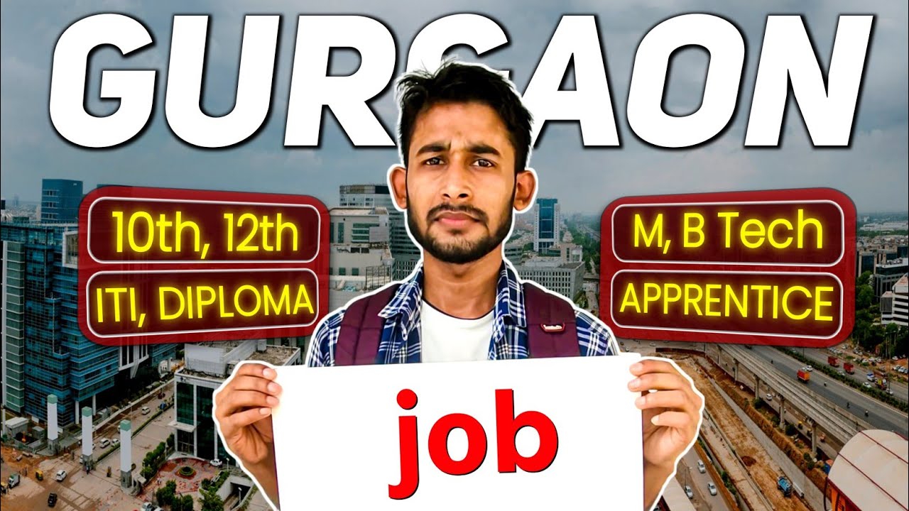 How You Can Get Your First Job In Gurgaon | After 12th class!