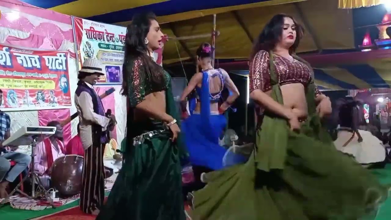 #Adarsh_Nach_Maithili Adarsh Nach Gruping Dance Maithili Nach Comedy Program Ramchandra Yadav Nach