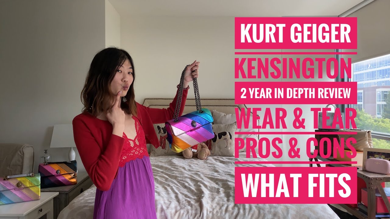 Rainbow Kurt Geiger Kensington Bag 2 Year In Depth Review! Wear & Tear, Pros & Cons, What Fits!