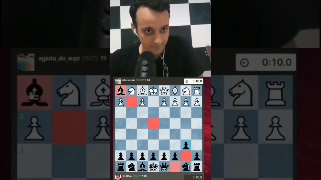 Supi leva mate pastor! 😂 / #xadrez #shorts
