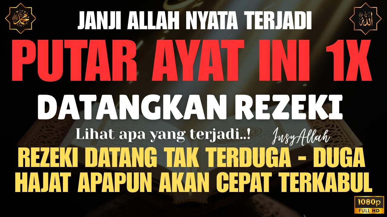 Bacaan Dahsyat! Satu Kali Putar Bisa Datangkan Kekayaan - dzikir petang