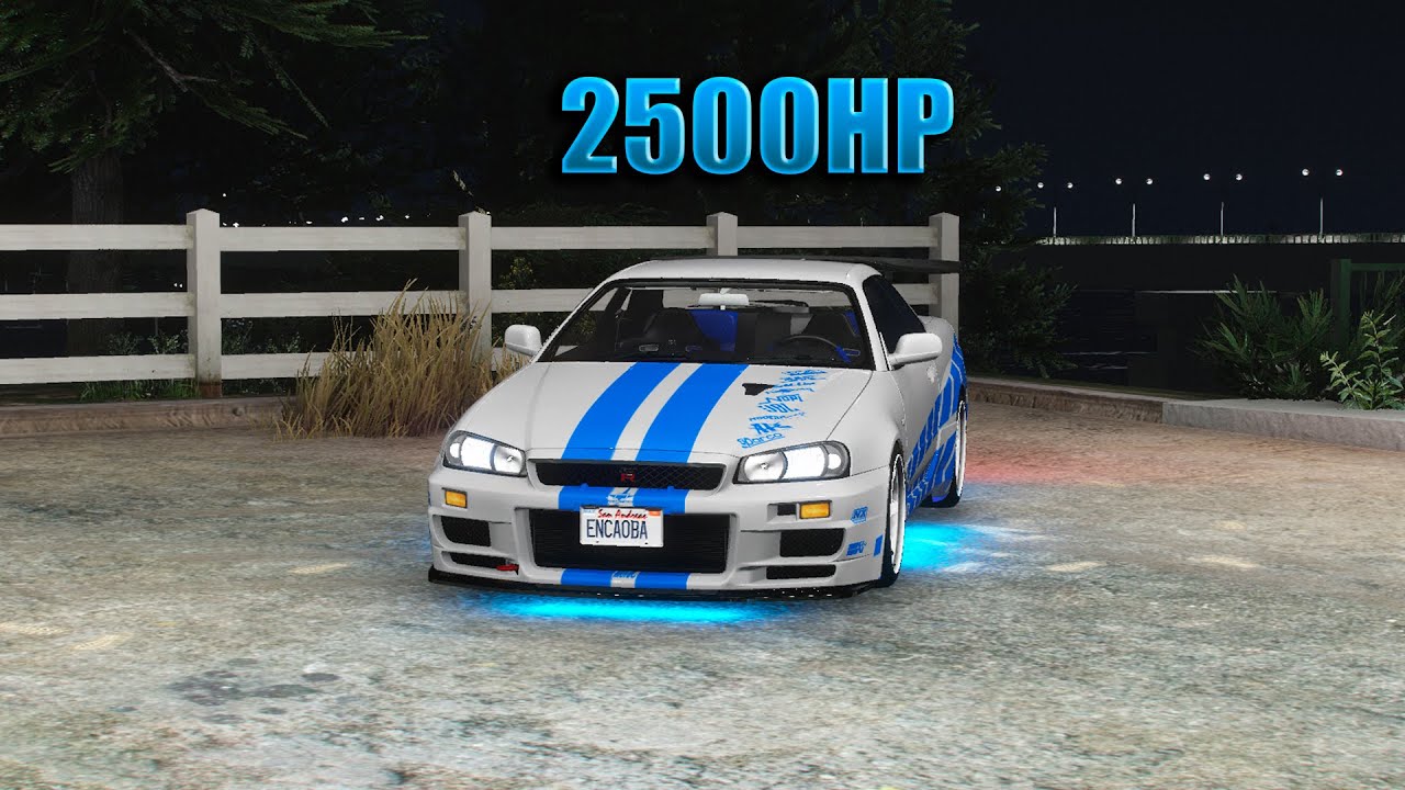 Se Burlan de mi Por no tener AUTO y  los HUMILLO con mi Skyline R34 de 2500 HP en GTA RP