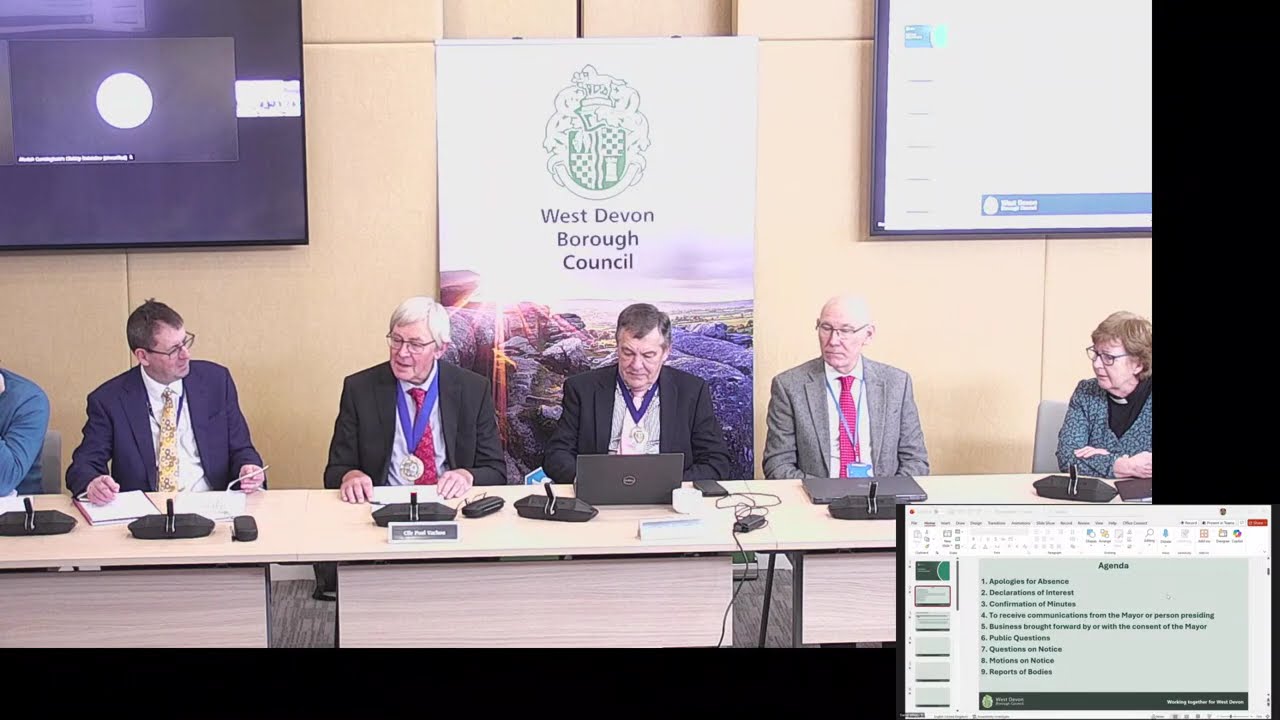 West Devon Borough Council - Full Council 16th December 2025