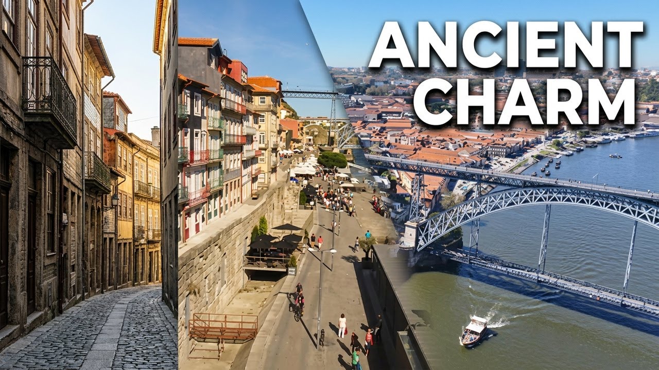 Порту Рибейра: старинные улицы, от которых захватывает дух | Пешеходная экскурсия в формате 4K