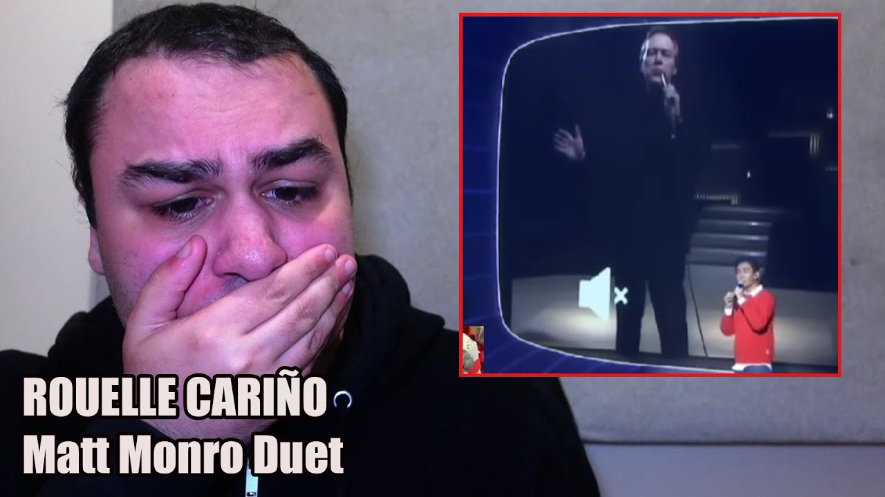 Rouelle Cariño x Matt Monro Virtual Duet - Portrait Of My Love REACTION