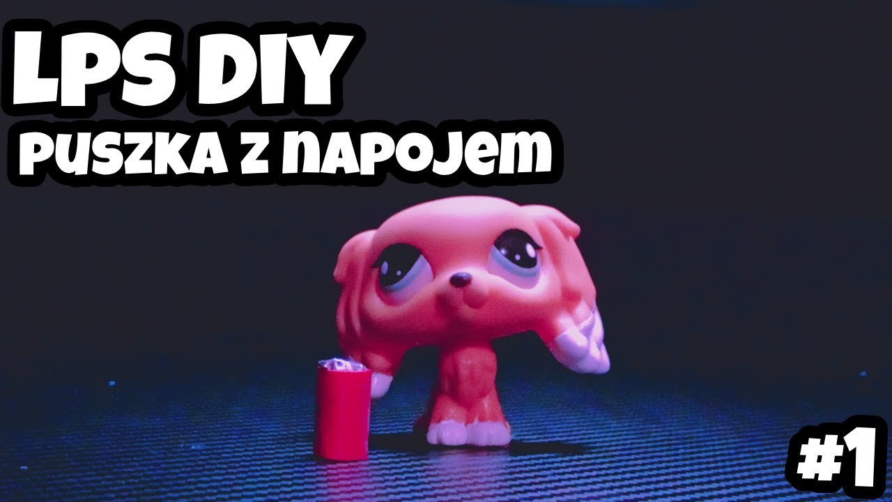 LPS DIY - puszka z napojem #1