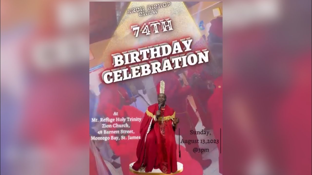 ARCH BISHOP . SHAW THANKSGIVING TABLE - PART ONE