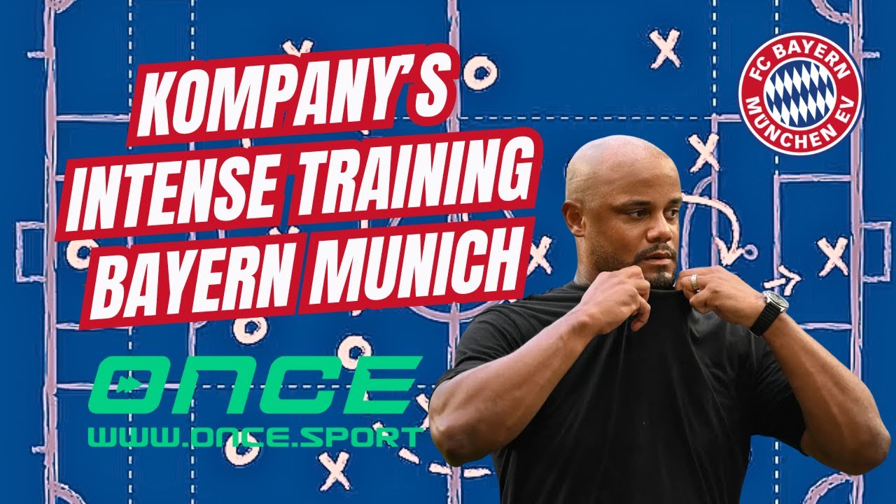 FC Bayern Munich Full Training 🔥 | Vincent Kompany&rsquo;s Passing, Transition & SSG Masterclass