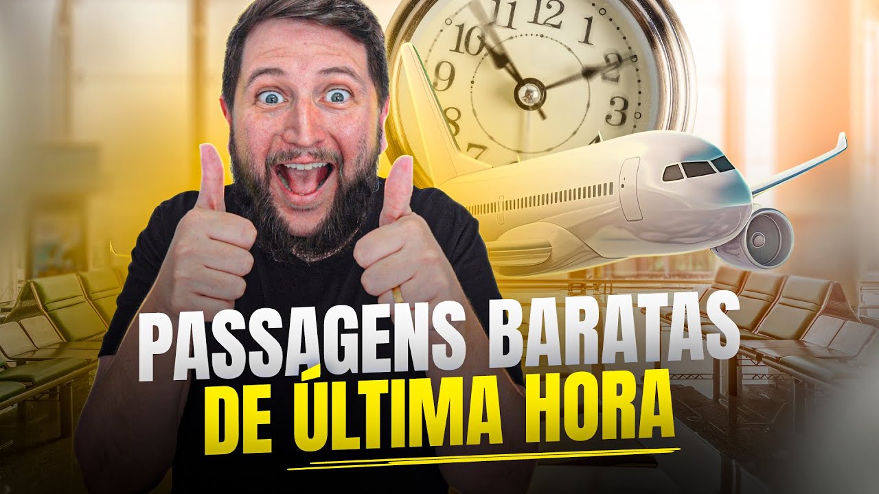 COMO COMPRAR PASSAGEM A&Eacute;REA BARATA DE &Uacute;LTIMA HORA? [Tabela Fixa AA]
