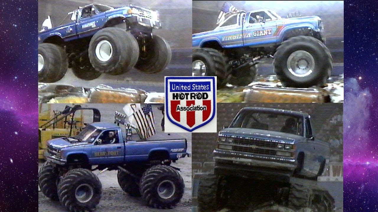 1988 USHRA MUD RACING, PULLING, MONSTER TRUCKS! SEATTLE KING DOME!
