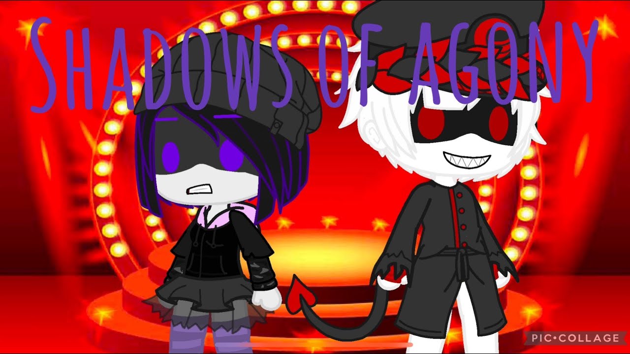 Shadows of agony (uzi and evil N) song by @randomencounters murder drones x gacha club