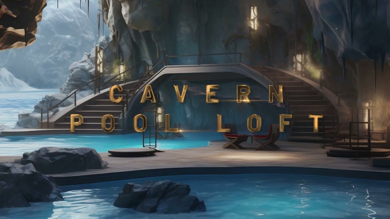 Cavern Pool Loft | Relaxing Ambient Sounds