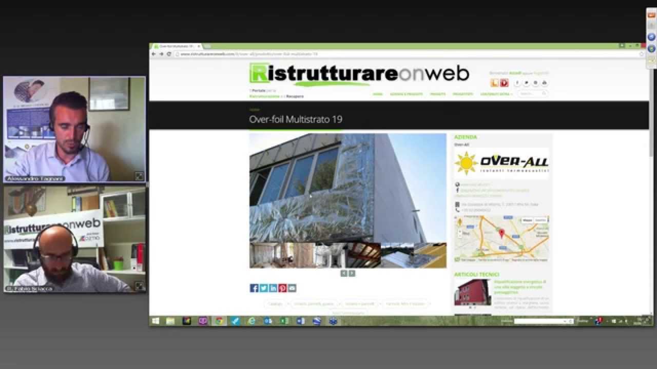 Seminario On-line RISTRUTTURARE ONWEB 30.06.2015 - Over-All