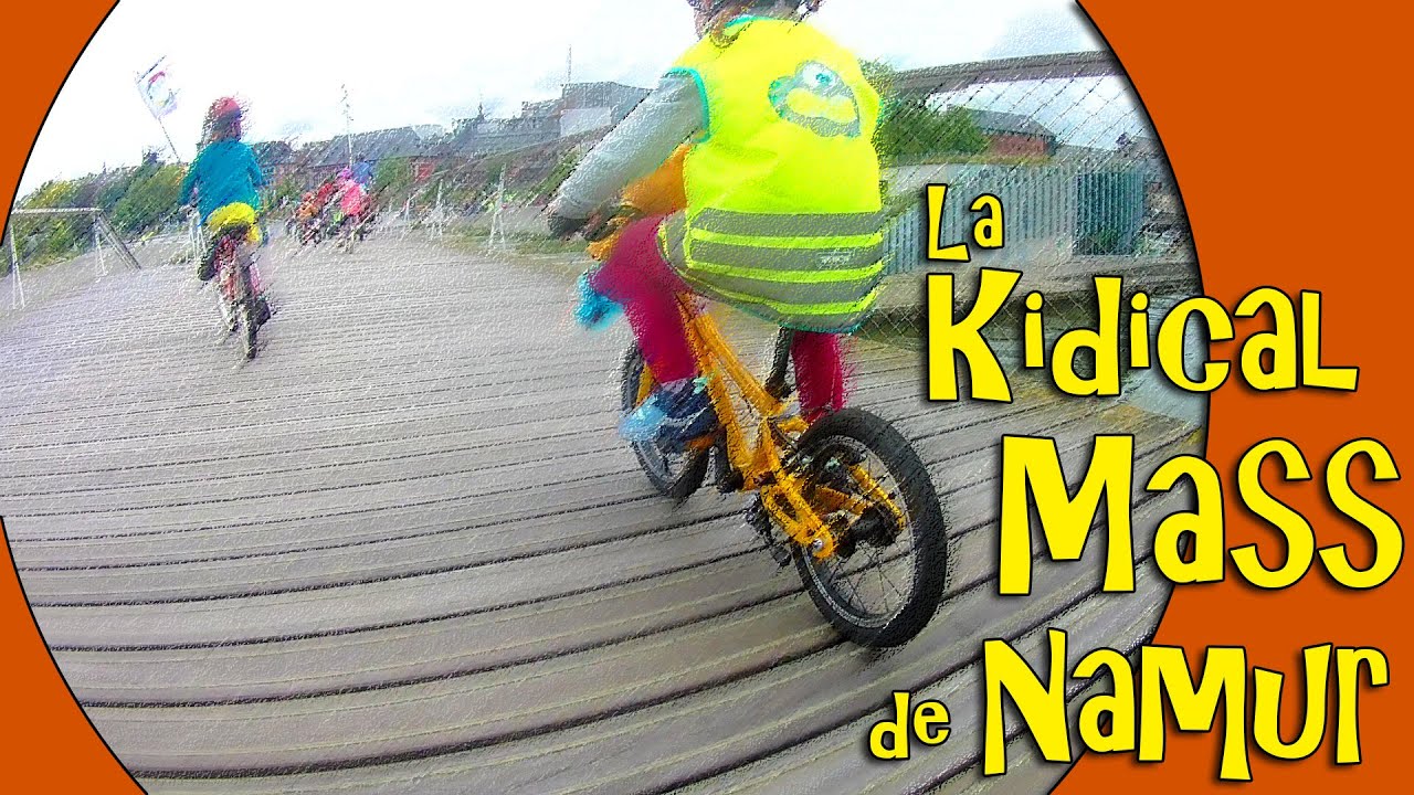 Ce 22 juin 2024 à Namur, a eu lieu la première Kidical Mass, et c'était cool !
