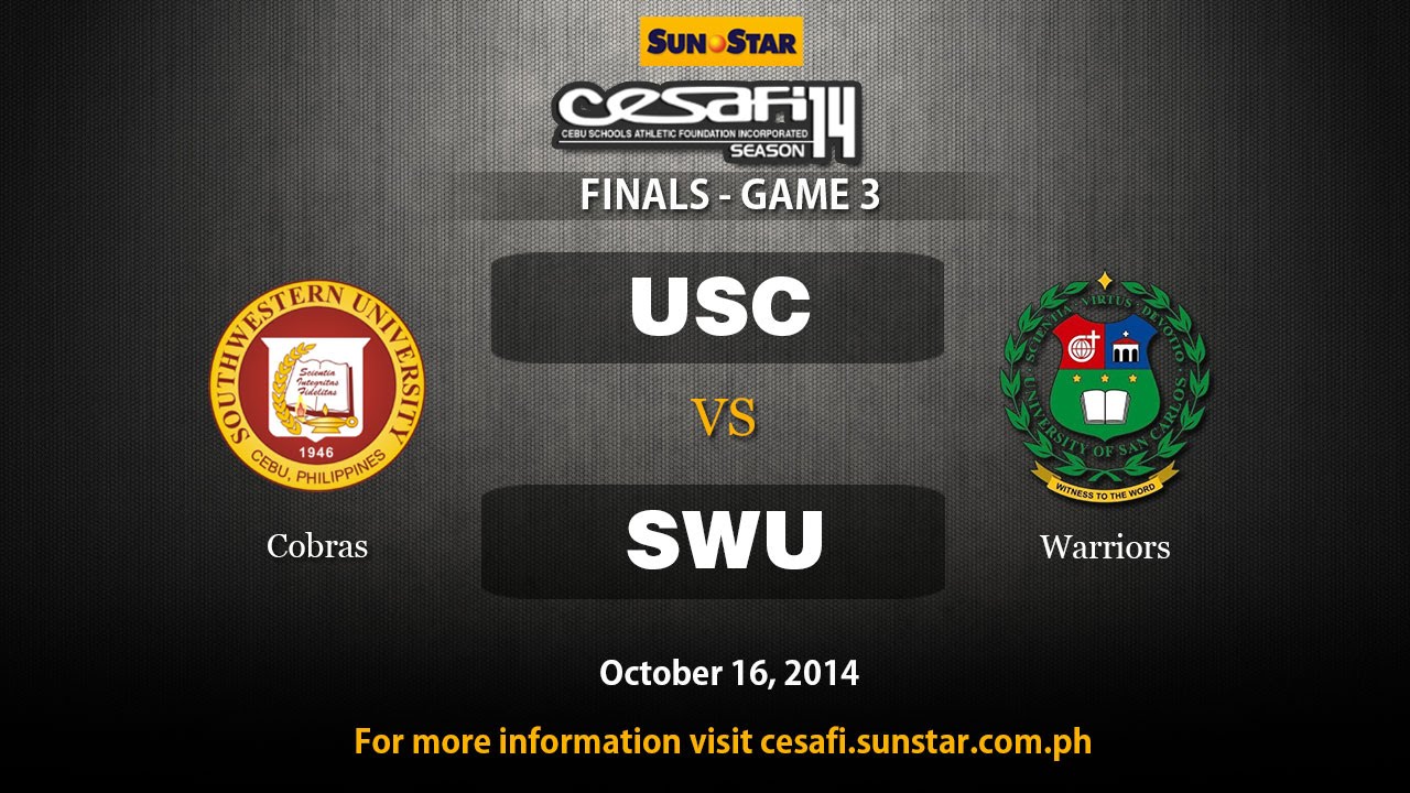 SWU vs USC - College - October 16, 2014 - Game 3 Part 1