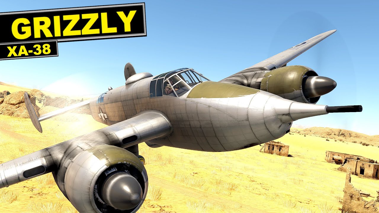 Что, если бы танк «Шерман» мог летать? ▶️ XA-38 Grizzly