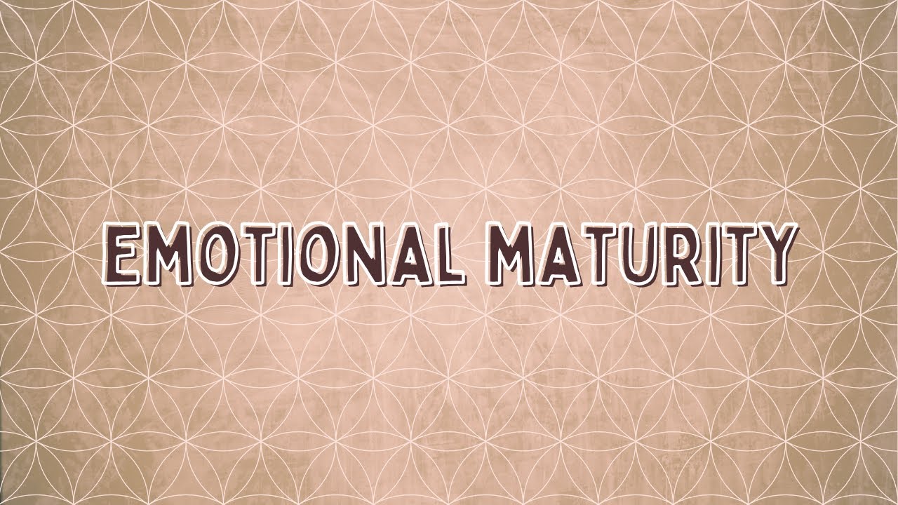 Subliminal Emotional Maturity Powerful Booster Affirmations Thunder Rain Sacred Geometry