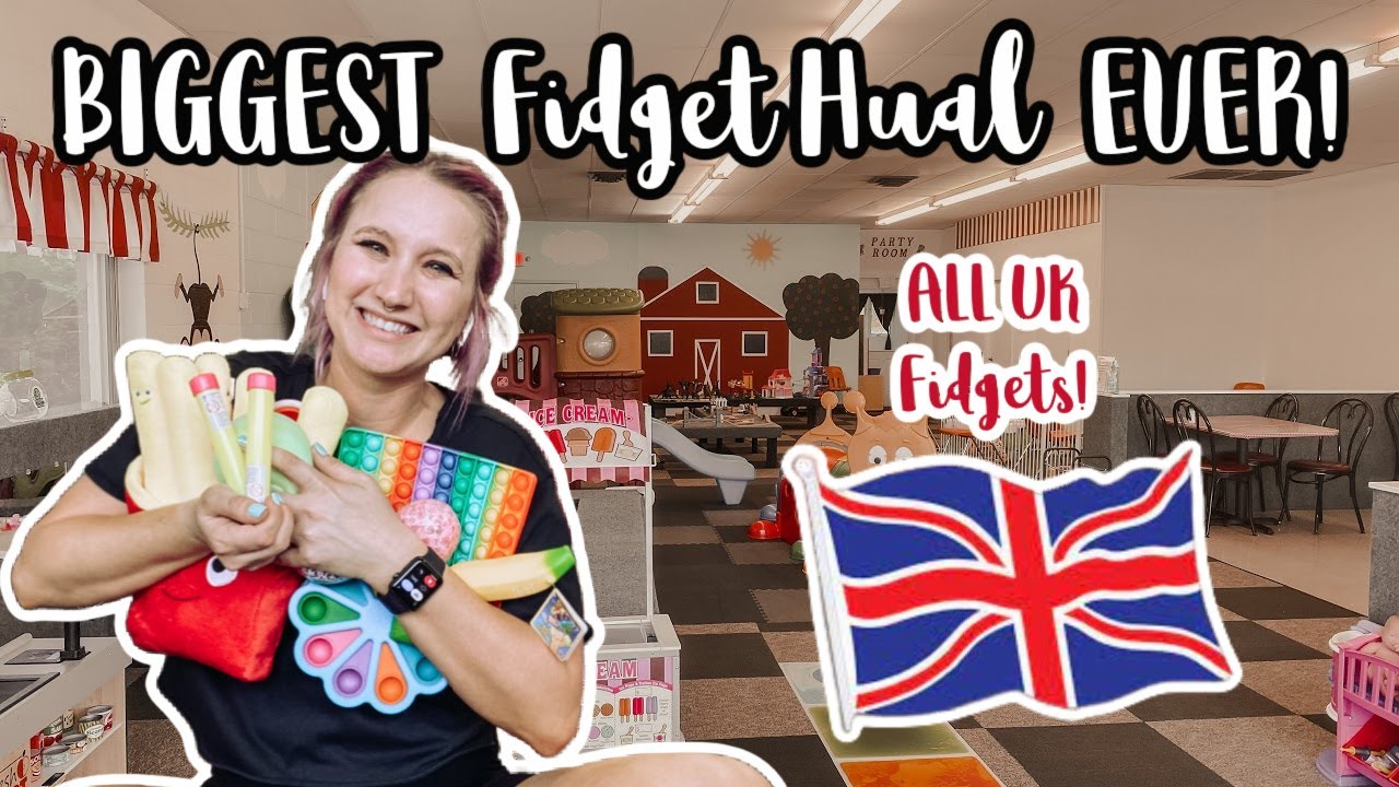Распаковываем Fidgets из Великобритании! **САМАЯ БОЛЬШАЯ ПОСТАВКА FIDGET** #fidgets