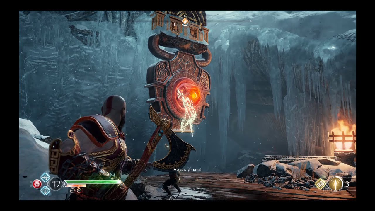 God of War Guía. El cincel mágico. Libera el martillo