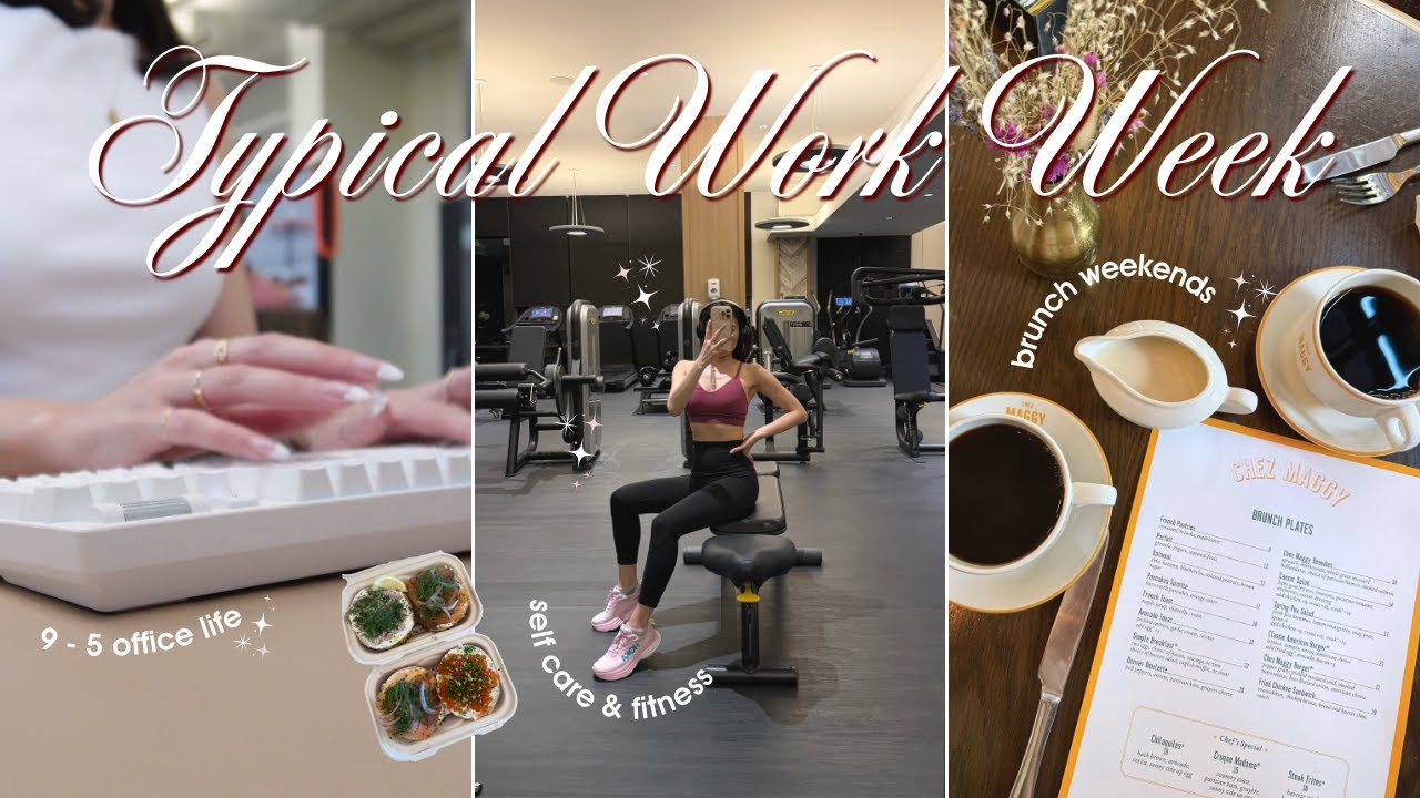 WEEKY VLOG  💫 | brunch weekends, city life, farmers market, golf (at Top Golf), typical work week