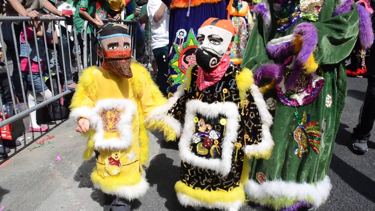 chinelos de Morelos en desfile Mexicano de New York City 2013